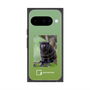 Premium Square Case with Pixelsnap［ Green Future Project - Black-mantled Tamarin ］