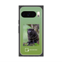 Premium Square Case with Pixelsnap［ Green Future Project - Black-mantled Tamarin ］