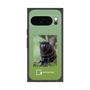 Premium Square Case with Pixelsnap［ Green Future Project - Black-mantled Tamarin ］