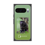 Premium Square Case with Pixelsnap［ Green Future Project - Black-mantled Tamarin ］