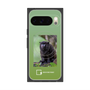 Premium Square Case with Pixelsnap［ Green Future Project - Black-mantled Tamarin ］