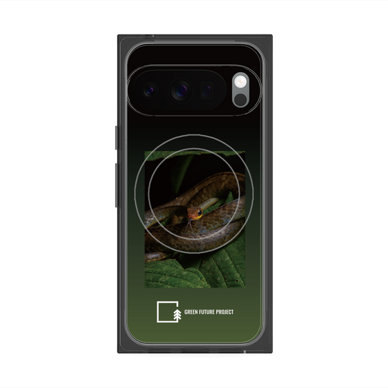 Premium Square Case with Pixelsnap［ Green Future Project - Chironius ］