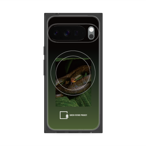 Premium Square Case with Pixelsnap［ Green Future Project - Chironius ］