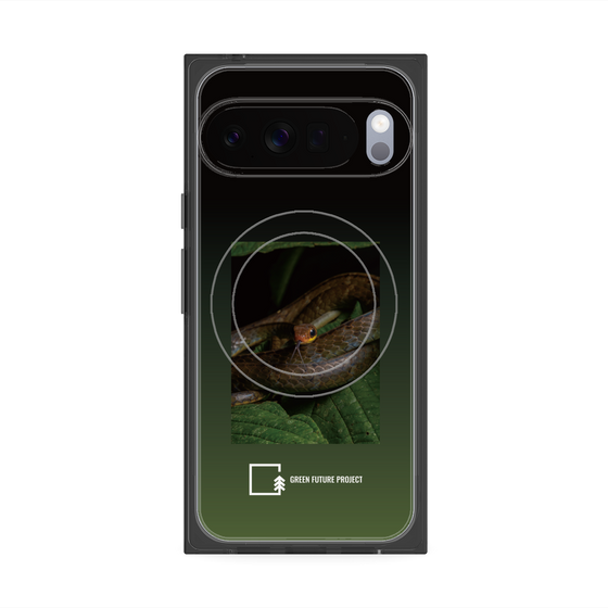 Premium Square Case with Pixelsnap［ Green Future Project - Chironius ］