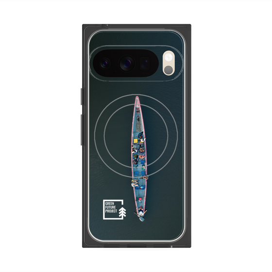 Premium Square Case with Pixelsnap［ Green Future Project - Landscape2 ］