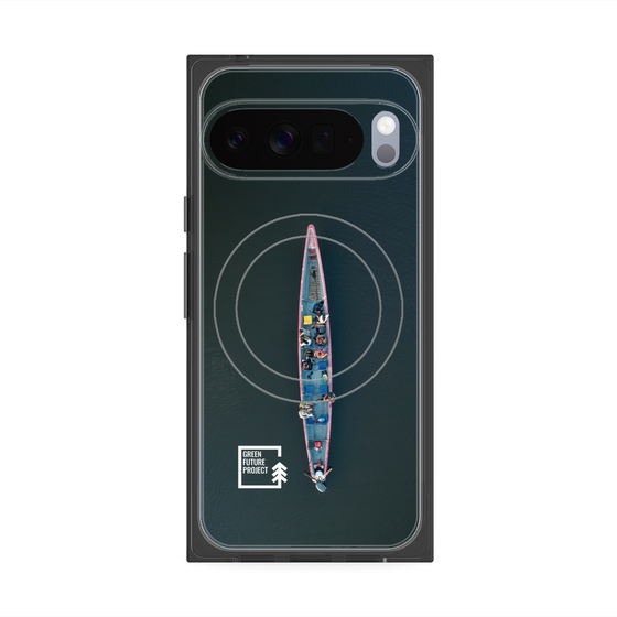 Premium Square Case with Pixelsnap［ Green Future Project - Landscape2 ］