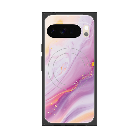 Premium Square Case with Pixelsnap［ Color Rain - Original - Moonlit Mauve ］