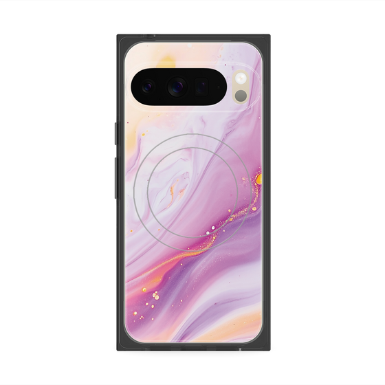 Premium Square Case with Pixelsnap［ Color Rain - Original - Moonlit Mauve ］