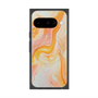 Premium Square Case with Pixelsnap［ Color Rain - Original - Tangerine Mist ］