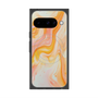 Premium Square Case with Pixelsnap［ Color Rain - Original - Tangerine Mist ］
