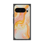 Premium Square Case with Pixelsnap［ Color Rain - Original - Tangerine Mist ］