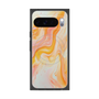 Premium Square Case with Pixelsnap［ Color Rain - Original - Tangerine Mist ］