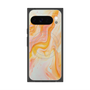Premium Square Case with Pixelsnap［ Color Rain - Original - Tangerine Mist ］
