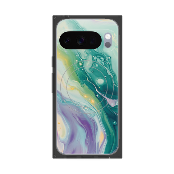 Premium Square Case with Pixelsnap［ Color Rain - Original - Dusky Forest ］