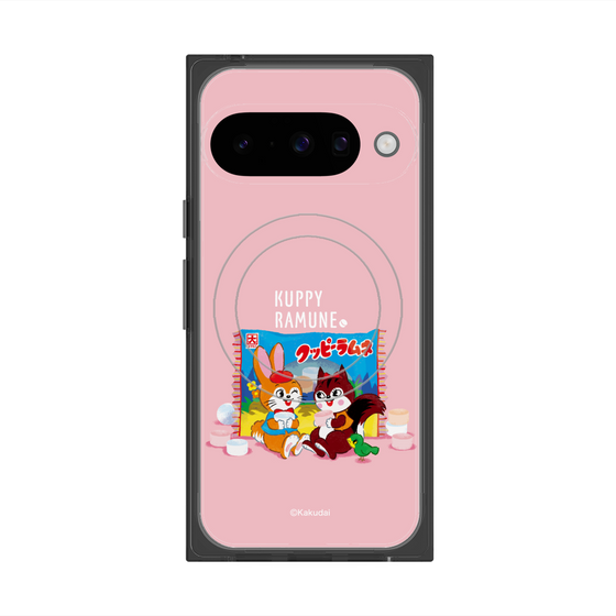 Premium Square Case with Pixelsnap［ Kuppy Ramune - Drawing 2 ］