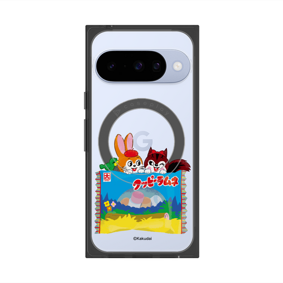 Premium Square Case with Pixelsnap［ Kuppy Ramune - Drawing 3 ］