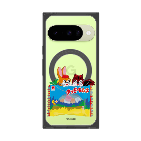 Premium Square Case with Pixelsnap［ Kuppy Ramune - Drawing 3 ］