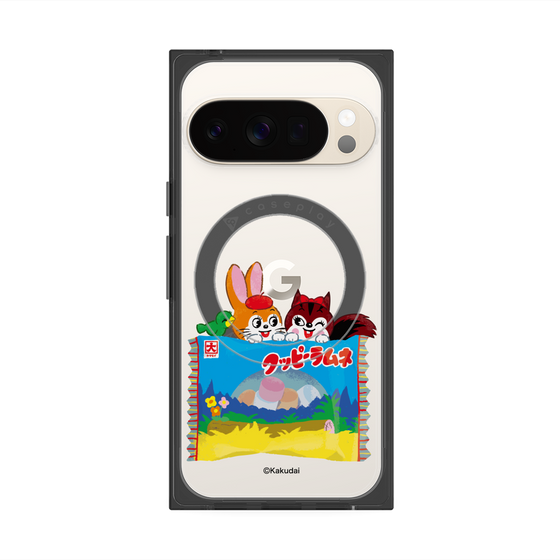 Premium Square Case with Pixelsnap［ Kuppy Ramune - Drawing 3 ］