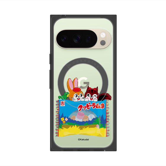 Premium Square Case with Pixelsnap［ Kuppy Ramune - Drawing 3 ］