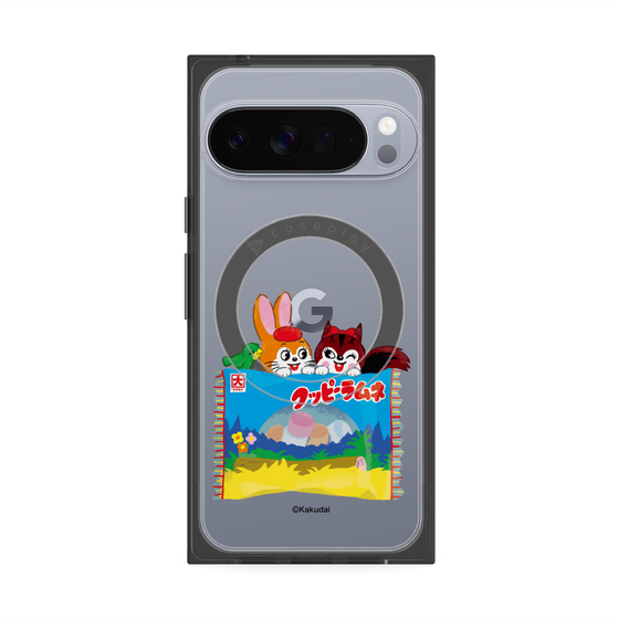 Premium Square Case with Pixelsnap［ Kuppy Ramune - Drawing 3 ］