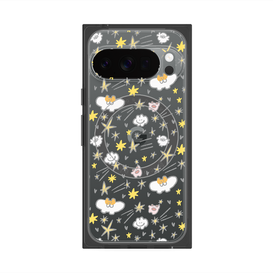 Premium Square Case with Pixelsnap［ Mokmokchan - Stars ］