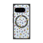 Premium Square Case with Pixelsnap［ Mokmokchan - Flower - All-over Pattern ］