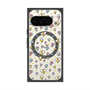 Premium Square Case with Pixelsnap［ Mokmokchan - Flower - All-over Pattern ］