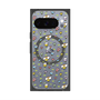 Premium Square Case with Pixelsnap［ Mokmokchan - Flower - All-over Pattern ］