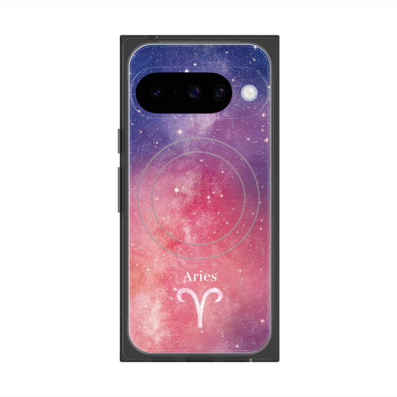 Premium Square Case with Pixelsnap［ STARRY SIGNS - Original - Aries ］