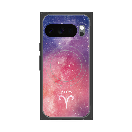 Premium Square Case with Pixelsnap［ STARRY SIGNS - Original - Aries ］
