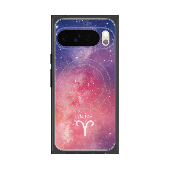 Premium Square Case with Pixelsnap［ STARRY SIGNS - Original - Aries ］