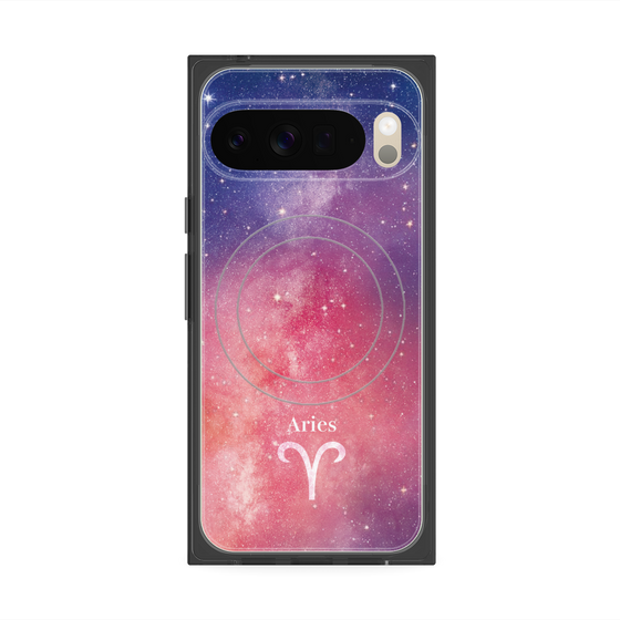 Premium Square Case with Pixelsnap［ STARRY SIGNS - Original - Aries ］