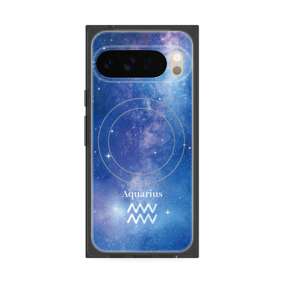 Premium Square Case with Pixelsnap［ STARRY SIGNS - Original - Aquarius ］