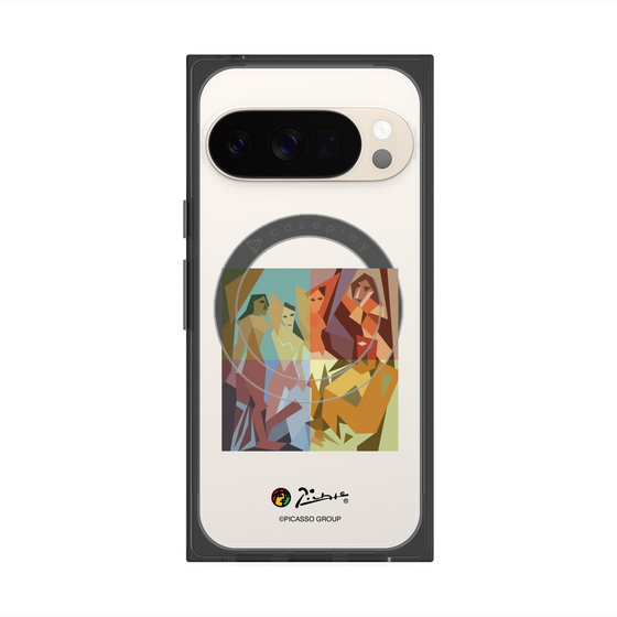 Premium Square Case with Pixelsnap［ PICASSO - Les Demoiselles d'Avignon ］