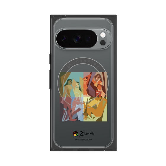 Premium Square Case with Pixelsnap［ PICASSO - Les Demoiselles d'Avignon ］