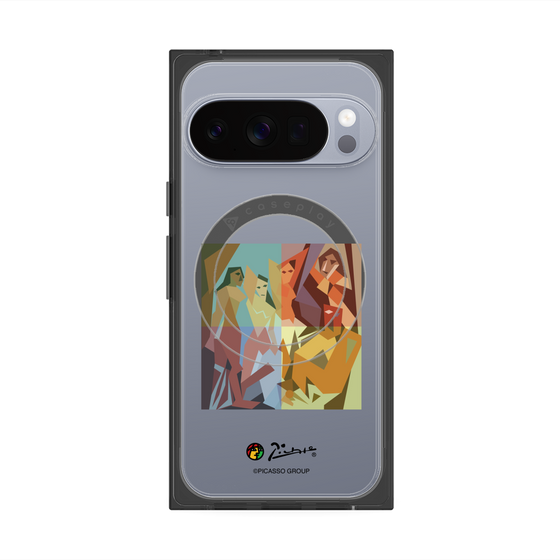 Premium Square Case with Pixelsnap［ PICASSO - Les Demoiselles d'Avignon ］
