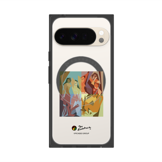 Premium Square Case with Pixelsnap［ PICASSO - Les Demoiselles d'Avignon ］