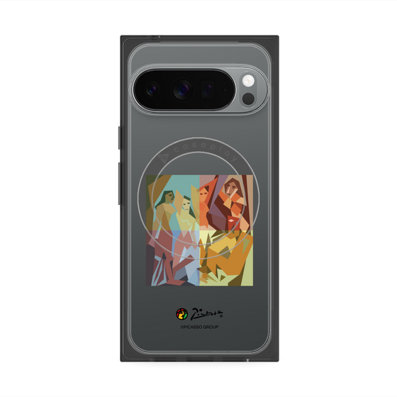 Premium Square Case with Pixelsnap［ PICASSO - Les Demoiselles d'Avignon ］
