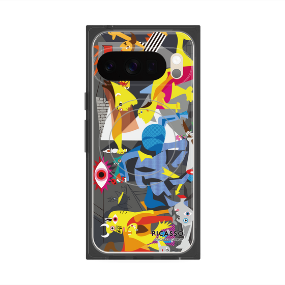 Premium Square Case with Pixelsnap［ PICASSO - Guernica ］