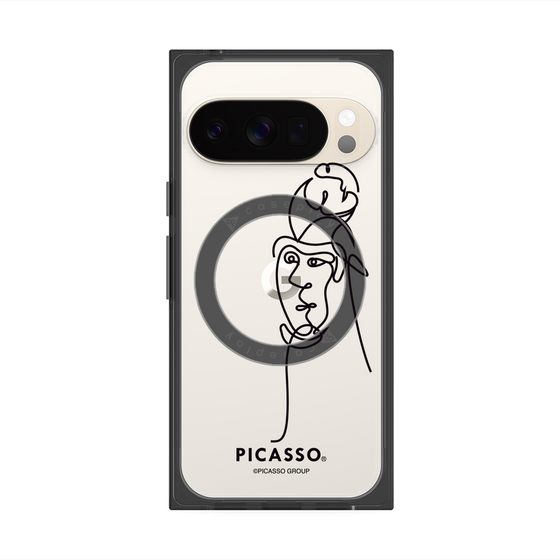 Premium Square Case with Pixelsnap［ PICASSO - Self-Portrait ］