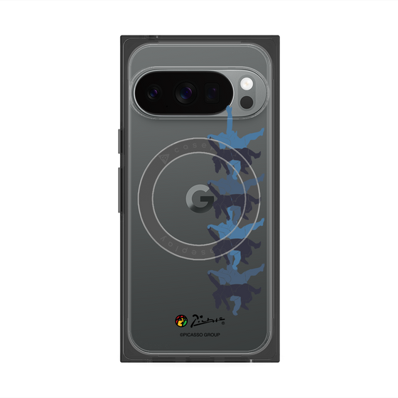 Premium Square Case with Pixelsnap［ PICASSO - Running on the Beach ］