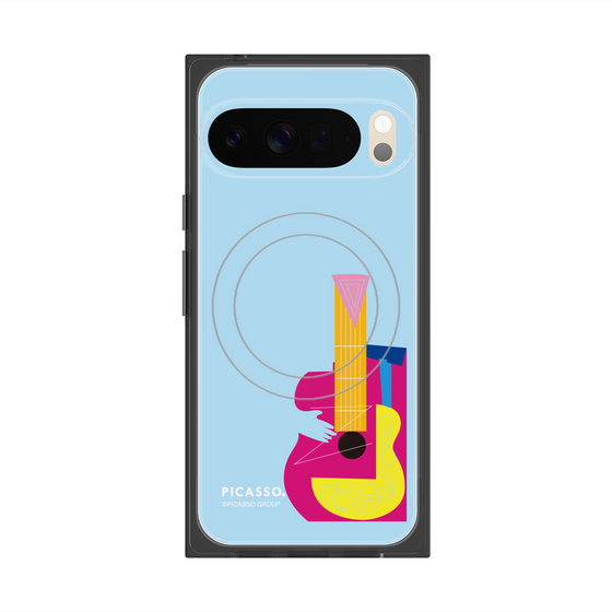 Premium Square Case with Pixelsnap［ PICASSO - Guitar ］