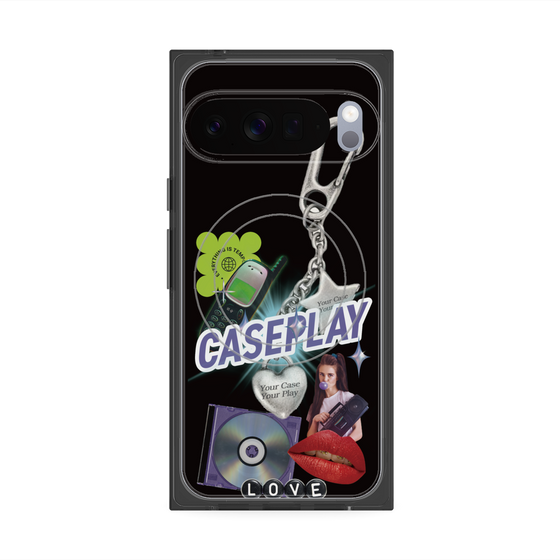 Premium Square Case with Pixelsnap［ YOUR CASE YOUR PLAY - Original - Music Lover ］