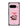 Premium Square Case with Pixelsnap［ Hatsune Miku × Kuppy Ramune - Megurine Luka × Ram - Chibi Illustration ］