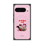 Premium Square Case with Pixelsnap［ Hatsune Miku × Kuppy Ramune - Megurine Luka × Ram - Chibi Illustration ］