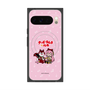 Premium Square Case with Pixelsnap［ Hatsune Miku × Kuppy Ramune - Megurine Luka × Ram - Chibi Illustration ］
