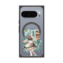 Premium Square Case with Pixelsnap［ Hatsune Miku × Kuppy Ramune - Hatsune Miku × Kuppy - Full-body Illustration 1 ］