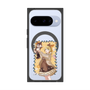 Premium Square Case with Pixelsnap［ Hatsune Miku × Kuppy Ramune - Kagamine Rin × Ram - Full-body Illustration 1 ］