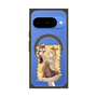 Premium Square Case with Pixelsnap［ Hatsune Miku × Kuppy Ramune - Kagamine Rin × Ram - Full-body Illustration 1 ］