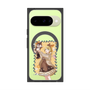 Premium Square Case with Pixelsnap［ Hatsune Miku × Kuppy Ramune - Kagamine Rin × Ram - Full-body Illustration 1 ］